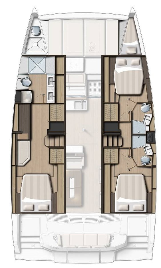 Vermietung Katamaran Bali mit Führerschein