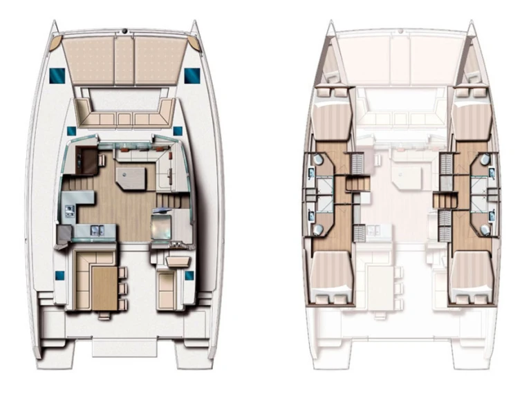 Vermietung Katamaran Bali mit Führerschein