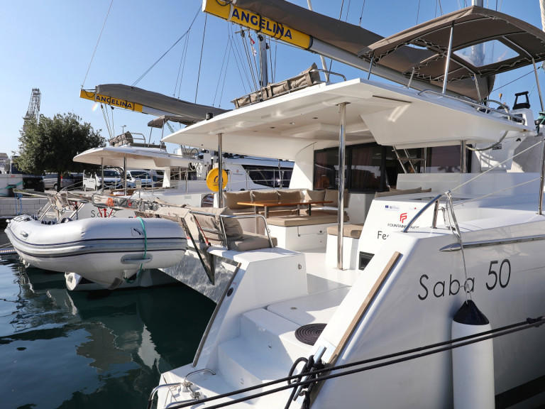 Fountaine Pajot Saba 50 mieten Rogoznica
