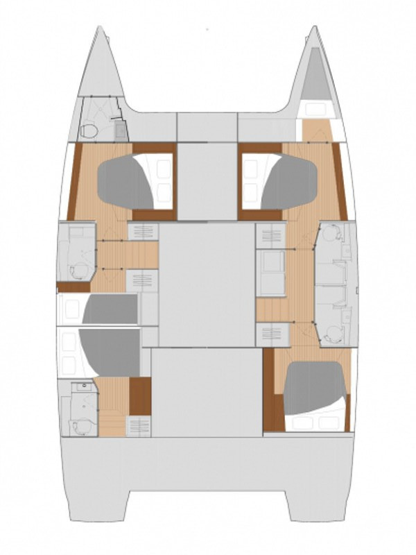 Bootsverleih Fountaine Pajot Saona 47 Trogir Samboat