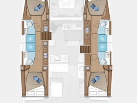 Katamaran mit oder ohne Skipper Lagoon mieten in Trogir