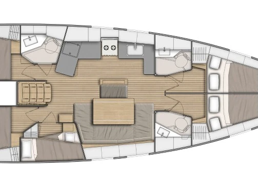 Bénéteau Oceanis 46.1 mieten Split