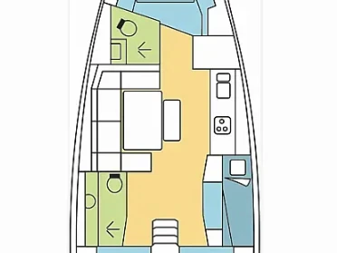 Ein Dufour Dufour 430 mieten in Ávdira