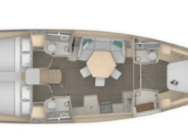 Boot mieten Álimos günstig Dufour 44