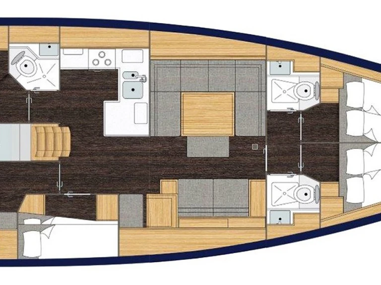 Bootsverleih Bavaria Bavaria C50 Split Samboat