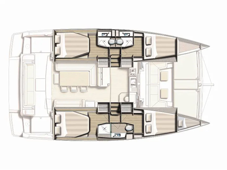 YachtCharter in Biograd na Moru - Bali Bali 4.1 auf SamBoat