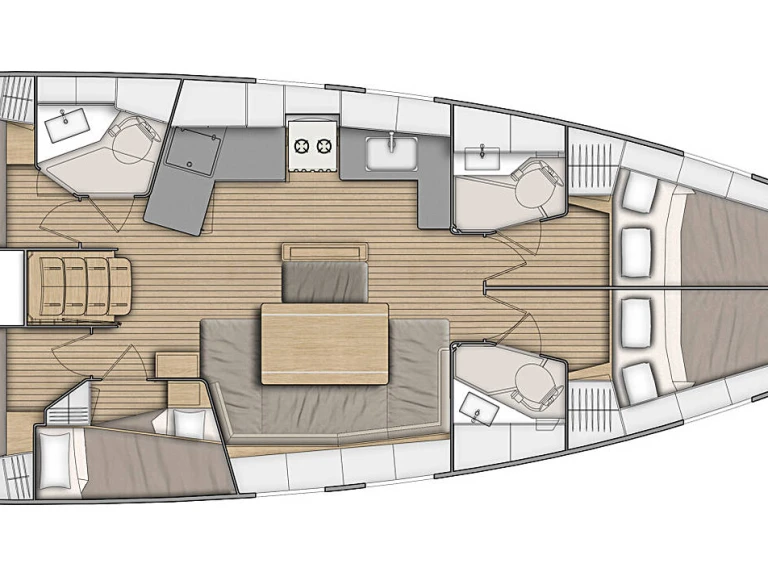 Segelboot mieten in Can Pastilla - Bénéteau Oceanis 46.1
