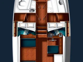 YachtCharter in Sukošan - Sas Vektor Adria 1002 Vektor auf SamBoat