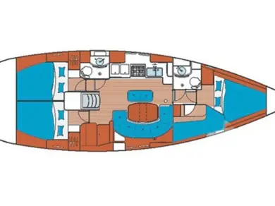 Segelboot mieten in Pirovac - Bénéteau Oceanis 411 Clipper