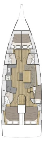 Segelboot mieten in Deme of Volos - Bénéteau Oceanis 46.1