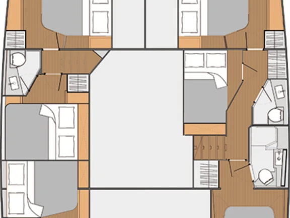 Ein Fountaine Pajot Saba 50 mieten in Trogir