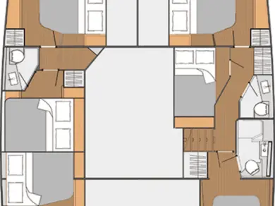 Ein Fountaine Pajot Saba 50 mieten in Trogir