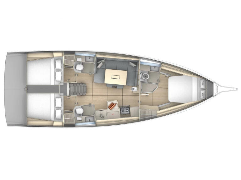 YachtCharter in Göcek - Dufour Dufour 41 auf SamBoat