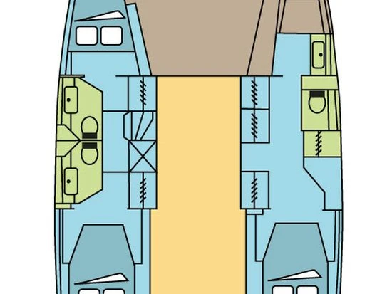 Vermietung Katamaran Fountaine Pajot mit Führerschein