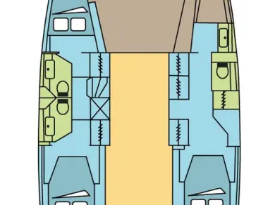 Vermietung Katamaran Fountaine Pajot mit Führerschein