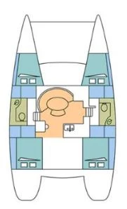 YachtCharter in Airlie Beach - Lagoon Lagoon 380 auf SamBoat