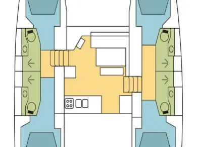 Vermietung Katamaran Lagoon mit Führerschein