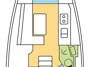 YachtCharter in Zaton - Bénéteau Oceanis 38.1 auf SamBoat