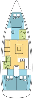 Boot mieten Raiatea Island günstig Sun Odyssey 439