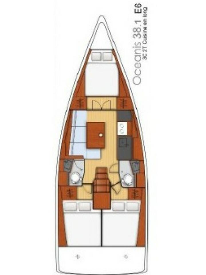 Ein Bénéteau Oceanis 38.1 mieten in Pula