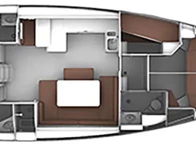 YachtCharter in Skiathos - Bavaria Cruiser 51 auf SamBoat