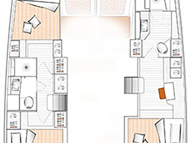 Katamaran mieten in Néa Péramos - Excess Excess 11