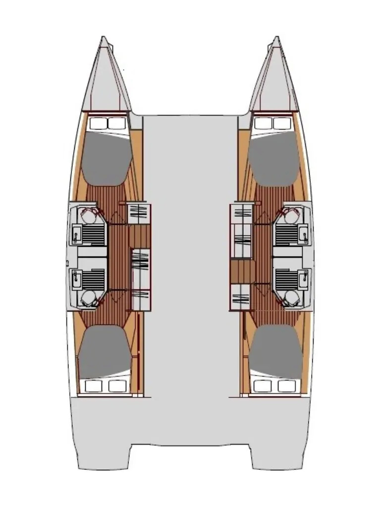 Bootsverleih Fountaine Pajot Astrea 42 Zadar Samboat