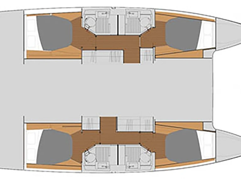 Vermietung Katamaran Fountaine Pajot mit Führerschein