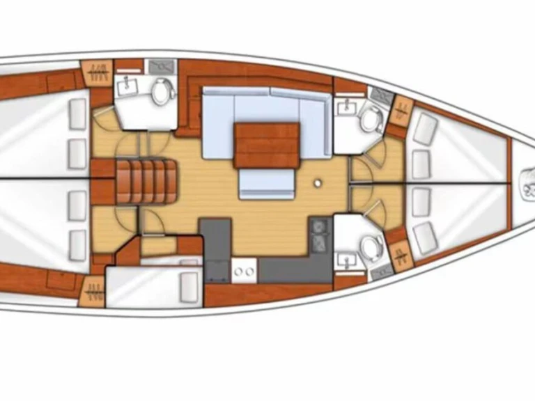 Segelboot mieten in Ávdira - Bénéteau Oceanis 48