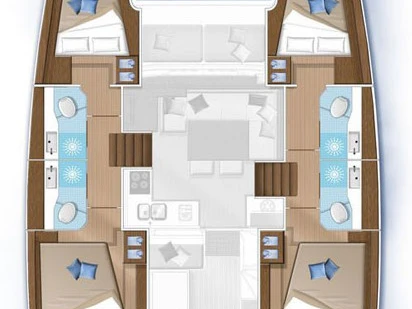 YachtCharter in Road Town - Lagoon Lagoon 40 auf SamBoat