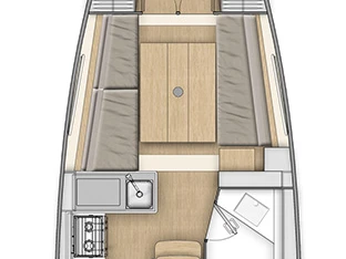 Vermietung Segelboot Bénéteau mit Führerschein
