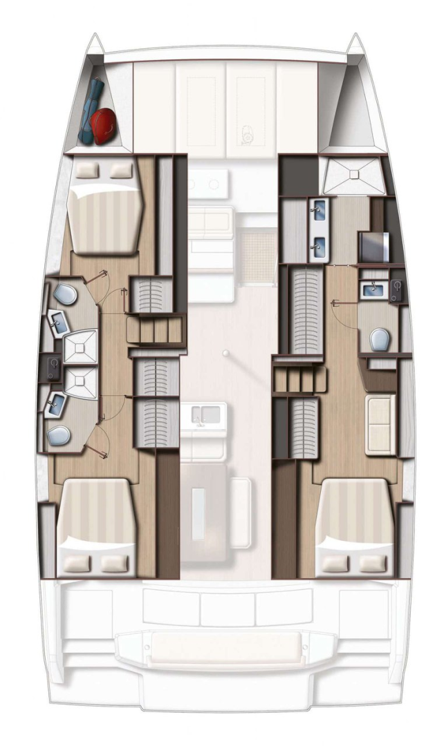 Katamaran mieten in Marsh Harbour - Bali Bali 4.6
