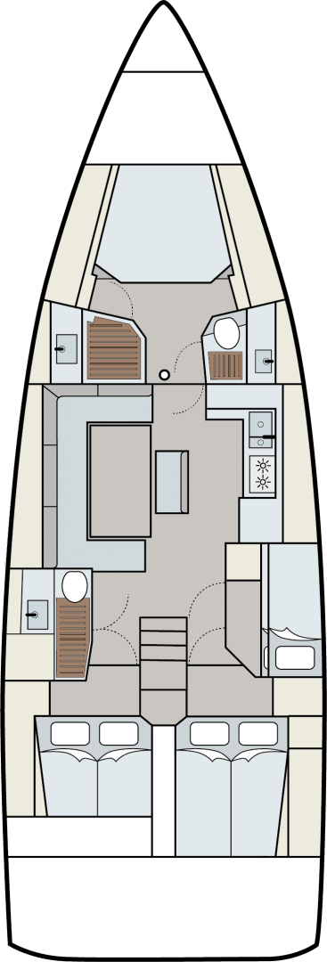 Bootsverleih Dufour Dufour 470 Frenchtown Samboat