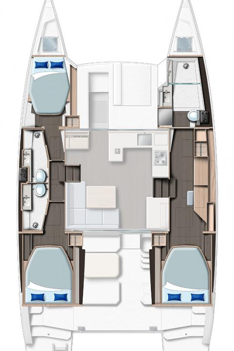 Boot mieten Marsh Harbour günstig Leopard 42 - 3 cab.
