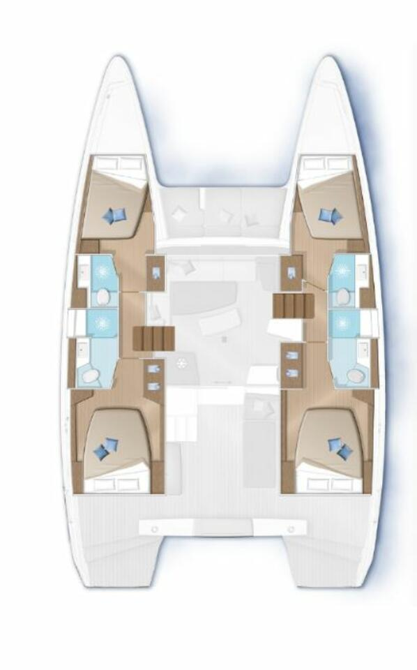 Katamaran mit oder ohne Skipper Lagoon mieten in Ao Po