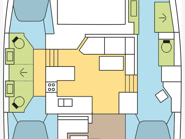 Vermietung Katamaran Fountaine Pajot mit Führerschein