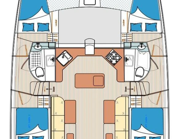 Island Spirit Yachts Island Spirit 410 mieten Mai Khao