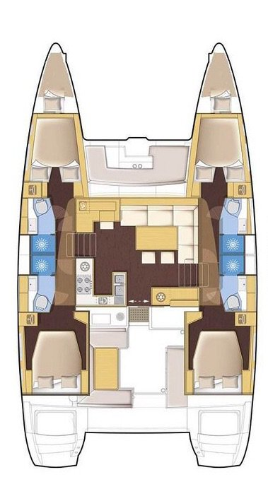 YachtCharter in Mai Khao - Lagoon Lagoon 450 F auf SamBoat