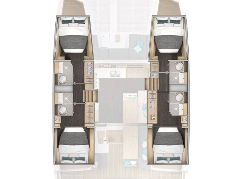 Bootsverleih Lagoon Lagoon 43 Rogoznica Samboat