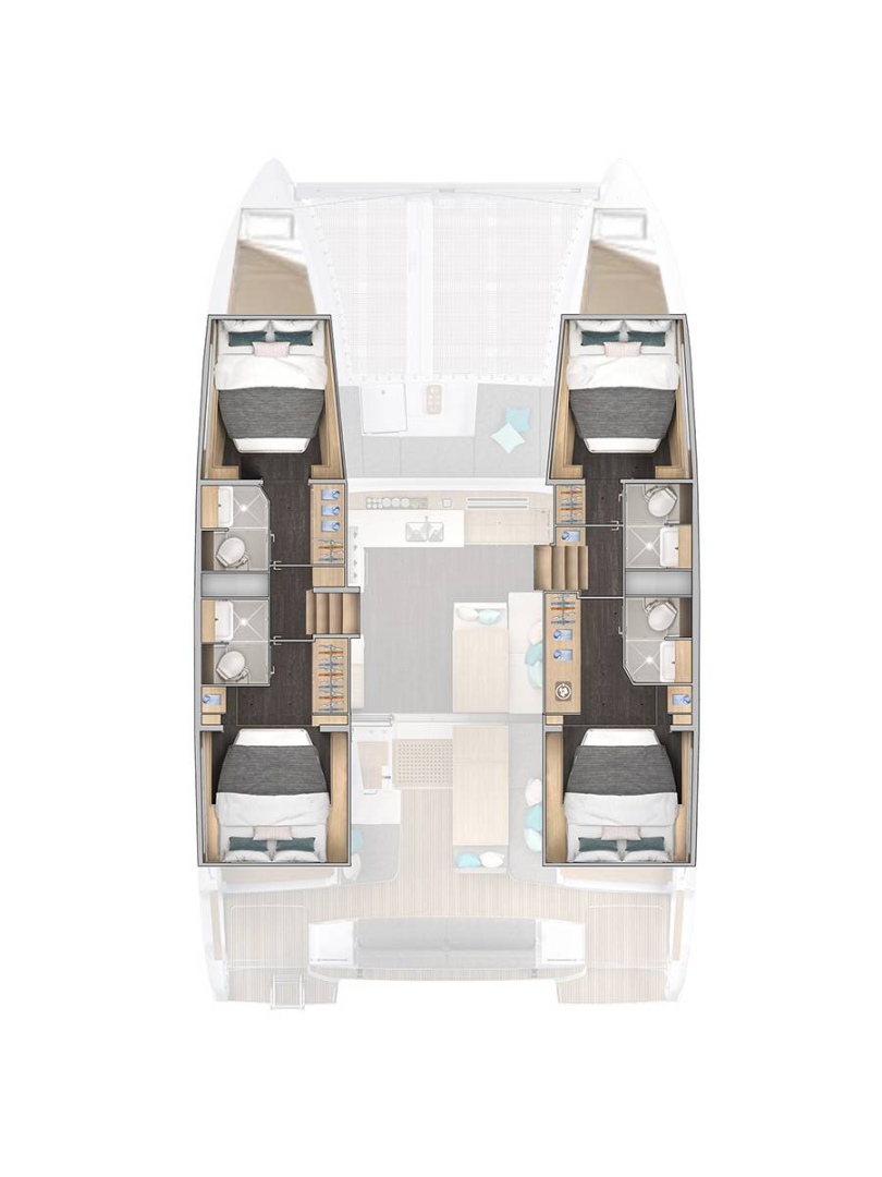 Bootsverleih Lagoon Lagoon 43 Rogoznica Samboat