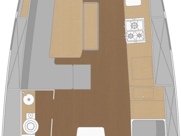 Vermietung Segelboot Jpk mit Führerschein