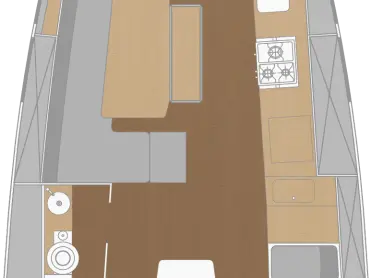 Vermietung Segelboot Jpk mit Führerschein