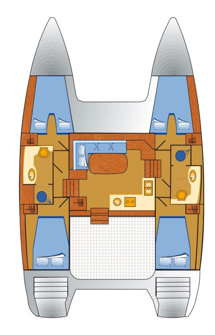 Lagoon Lagoon 400 mieten Pomer