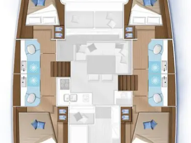 YachtCharter in Préveza - Lagoon Lagoon 40 auf SamBoat