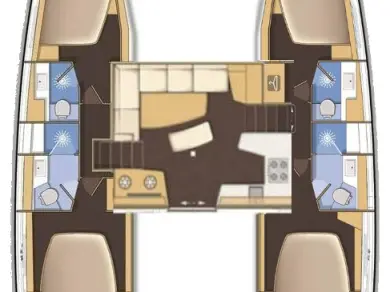 Katamaran mieten in Préveza - Lagoon Lagoon 42