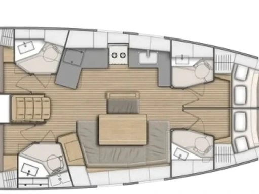 Ein Bénéteau Oceanis 46.1 mieten in Göcek