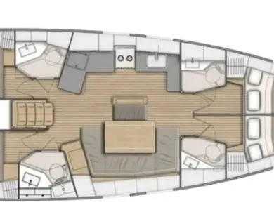 Ein Bénéteau Oceanis 46.1 mieten in Göcek