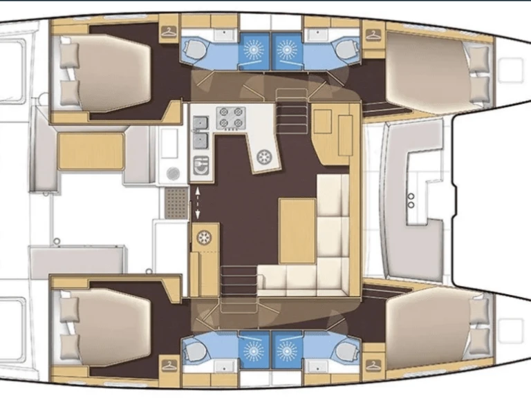 Katamaran mit oder ohne Skipper Lagoon mieten in Parish of Saint George