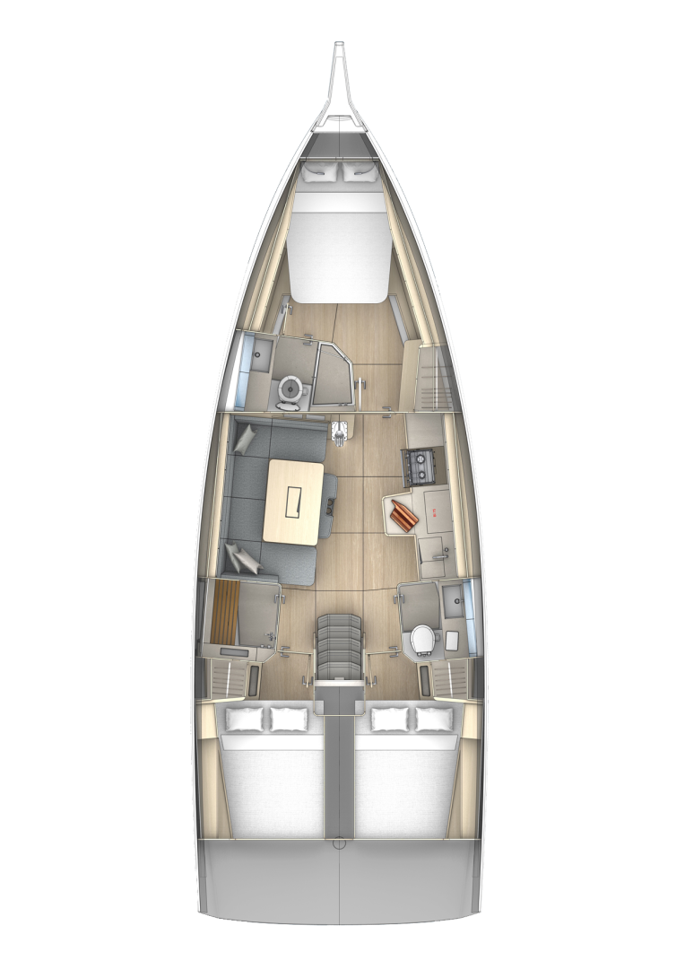 Dufour Dufour 41 mieten Golfe-Juan