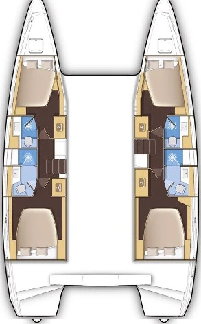 YachtCharter in Saint-Raphaël - Lagoon Lagoon 42 auf SamBoat